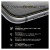 iPhone6S plus/6 plus　フルラウンド衝撃自己吸収 ブルーライトカット　ブラック サンクレスト i6PSFBLBK