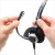 【代引不可】USBヘッドセット 単一指向性マイク ヘッドホン イヤホン Skype コールセンター インターネット通話 軽量 快適 サンワサプライ MM-HSU11BK