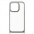 iPhone15 Pro 対応 ケース カバー クリアタフケース グレー 耐衝撃 ハイブリッドケース iPhoneカバー iPhoneケース Premium Style PG-23BPT03GY