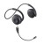 【代引不可】Bluetoothヘッドセット 両耳 ヘッドバンドタイプ 外付けマイク付 ヘッドホン マイク 通話 WEB会議 音楽 小型 軽量 コンパクト 便利 ブラック サンワサプライ MM-BTSH63BK