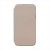 iPhone15 Plus 対応 ケース カバー ガラスフリップケース ベージュ 手帳型 カードポケット 強化ガラス 耐衝撃 背面クリア Premium Style PG-23CGF02BE