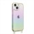 iPhone15 Plus 対応 ケース カバー ショルダーストラップホール付クリアハイブリッドケース オーロラ iPhoneカバー iPhoneケース Premium Style PG-23CPT05AR