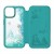 iPhone15 対応 ケース カバー ガラスフリップケース アリエル 手帳型 カードポケット 強化ガラス 背面クリア Disney キャラクター Premium Style PG-D23AGF03ARL
