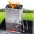 【即納】折りたたみ火起こし器 ラージサイズ 収納バッグ付き 木炭2kgまで対応 大型サイズ 着火容器 火起こし 簡単 便利 Montagna HAC2895