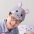 ねずみキャップ 2020年 干支 子 ねずみ ネズミ 鼠 キャップ 帽子 年賀状 写真 SNS 画像 子年 ねずみ年 ネズミ年 記念 かわいい 家族 ファミリー  ルカン REQUIN2020-5960