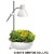 Desk Light 太陽光LED 植物育成ライト ホワイト ＧＥＮＴＯＳ IK-S72GWH