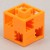 Artec アーテック ブロック 基本四角 24ピース（オレンジ）知育玩具 おもちゃ 出産祝い プレゼント 子供 キッズ アーテック  77744
