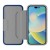 iPhone 14 Pro 6.1インチ 用  ハイブリッド フリップ ケース カバー スーツケースデザイン ブルー PGA PG-22QHF03BL