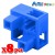 Artec アーテック ブロック ハーフB 8ピース（青）知育玩具 おもちゃ 追加ブロック パーツ 子供 キッズ アーテック  77778