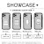 iPhone12mini 対応 iPhone 12 mini 5.4インチ ケース カバー リラックマ SHOWCASE+ スマートフォンケース 扉タイプ ケース 背面扉 クリアケース  グルマンディーズ GRC-244