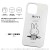 iPhone12 Pro Max 対応 6.7インチ ケース カバー ソフトケース MIFFY ミッフィー ペン TPUソフトケース iPhoneケース グルマンディーズ MF-116WH