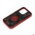 iPhone 14 Pro 6.1インチ 用 ケース カバー タフポケットケース アイアンマン/ブラック 耐衝撃 カードポケット MARVEL マーベル PGA PG-DPT22Q23IRM