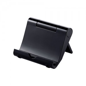 【代引不可】サンワサプライ iPadスタンド（ブラック） PDA-STN7BK