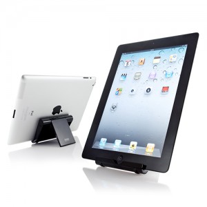 【代引不可】サンワサプライ iPadスタンド（ブラック） PDA-STN7BK