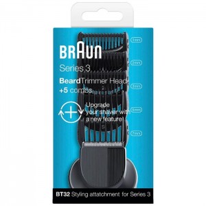 BRAUN メンズ 電気シェーバー 髭剃り ヒゲトリマー シリーズ3 専用 アタッチメント キット ブラウン BT32