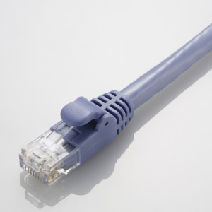 【代引不可】エレコム CAT6A対応 GigabitLANケーブル 10m(ブルー) 製品型番：LD-GPA/BU10