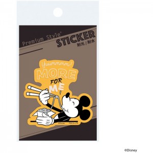 ステッカー ミッキーマウス  スマホ クリアケース対応 PVC 耐光 耐水  Disney ディズニー スマホ iPhone Android アクセサリー PGA PG-DSTK13MKY