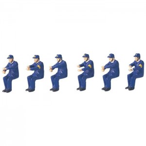 HOゲージ 機関士 機関助士 各3 フィギュア 人形 鉄道模型 ストラクチャー レイアウト カトー KATO 6-511