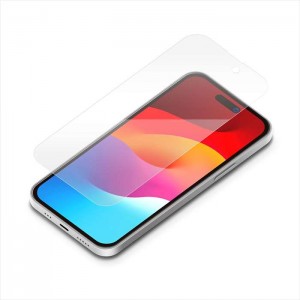 iPhone15 Plus iPhone15 ProMax 対応 ガイドフレーム付 液晶保護ガラス ブルーライト低減 光沢  Premium Style PG-23CGL03BL