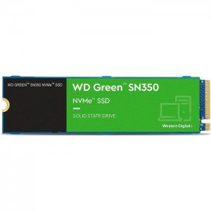 【沖縄・離島配送不可】【代引不可】SSD 1TB WD グリーン SN350 NVMe 内蔵SSD ソリッドステートドライブ Gen3 PCIe QLC M.2 2280 最大3,200MB/s Western Digital WDC-WDS100T3G0C