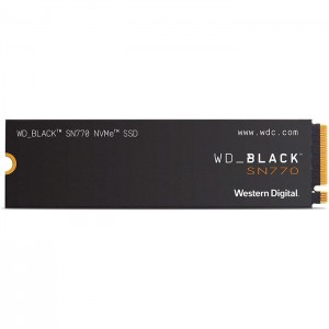 【沖縄・離島配送不可】【代引不可】SSD 250GB WDS250G3X0E WD_BLACK SN770 NVMe 内蔵ゲーミング ソリッドステートドライブ Gen4 PCIe M.2 2280 最大4,000 MB/s Western Digital WDC-WDS250G3X0E