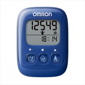 オムロン ｏｍｒｏｎ 歩数計 軽量 コンパクト 健康維持 ウォーキング 通勤 通学 ブルー オムロン HJ-325-B