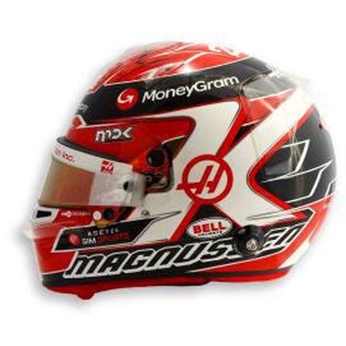 Alamy Haas Vf Kevin Magnussen Helmet 2020 Modèle Réduit