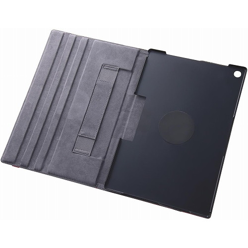 レイアウト Xperia Z2 Tablet SO-05F/SOT21用カバー フラップタイプ・トリコロール・レザージャケット(合皮タイプ