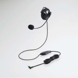 【代引不可】ヘッドセット 有線 4極 片耳 耳掛けタイプ ケーブル長1.8m コンパクト 収納 持ち運び 便利 オンラインゲーム ビデオ会議 ブラック エレコム HS-EH01TBK
