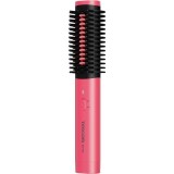 ヘアーアイロン USBコンパクトブラシアイロン 軽量 ホットピン モバイルバッテリー対応 ピンク テスコム IBC100-P