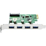 USB3.0×4ポート増設ボード 4WING Force USB3.0ポートを4ポート増設可能 AREA SD-PEU3V-4E3-B