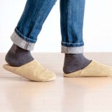 防災ルームシューズ ITSUMO ベージュL 防災用 スリッパ ルームシューズ アルファックス 510512