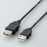 【代引不可】エレコム [RoHS指令準拠]エコUSB延長ケーブル(0.5m) USB-ECOEA05 USB-ECOEA05