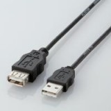 【代引不可】エレコム [RoHS指令準拠]エコUSB延長ケーブル(2m) USB-ECOEA20 USB-ECOEA20