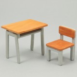 机と椅子ジオラマベース 小 いす つくえ ジオラマ 展示物 模型 ミニチュア 図工 工作 クラフト オリジナル 手作り アーテック 1070