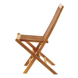 【北海道・沖縄・離島配送不可】【代引不可】フォールディングチェア 木製 チーク 椅子 折りたたみ アウトドア ベランダ バルコニー テラス ガーデン 東谷 JTI-330