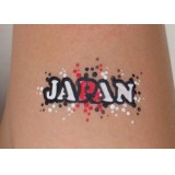 【即日出荷】ボディペイント用抜き型シール ステンシル スポーツ応援アソート ミラクルペイント 型紙 画材 小道具 雑貨 文房具 POOL SA10-01