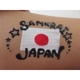 【即日出荷】ボディペイント用抜き型シール ステンシル スポーツ応援アソート ミラクルペイント 型紙 画材 小道具 雑貨 文房具 POOL SA10-01