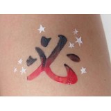 【即日出荷】ボディペイント用抜き型シール ステンシル スポーツ応援アソート ミラクルペイント 型紙 画材 小道具 雑貨 文房具 POOL SA10-01