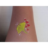 ボディペイント用抜き型シール ステンシル 秋アソート ミラクルペイント 型紙 画材 小道具 雑貨 文房具 POOL SA10-16