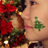 【即日出荷】ボディペイント用抜き型シール ステンシル クリスマスアソート ミラクルペイント 型紙 画材 小道具 雑貨 文房具 POOL SA10-19