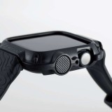 【代引不可】Apple Watch Series 7 41mm NESTOUT WALK バンパー バンド一体型 耐衝撃 バンドケース アウトドア仕様 アップルウォッチバンパー エレコム AW-21BBBNEST