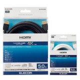 【即納】【代引不可】イーサネット対応 HIGHSPEEDモデル HDMIケーブル 5.0m 音声 映像 高速伝送 エレコム DH-HD14EA50