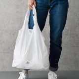 GRAM コンパクトエコバッグ Lサイズ エコバッグ マイバッグ 大きめサイズ たたむと超コンパクト お買い物 ショッピング バッグ 携帯 持ち歩き 現代百貨 A436
