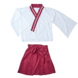 GLOWHOLIC レースミニ巫女 コスチューム 衣装 仮装 変装 クリアストーン 4560320911395