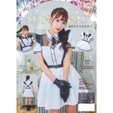 GLOWHOLIC ホワイトミリタリー コスチューム 衣装 仮装 変装 クリアストーン 4560320911401