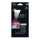 Alcatel SHINE LITE ガラスフィルム GLASS PREMIUM FILM 光沢 0.33mm LEPLUS LP-TCLSLFG
