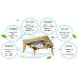 【即納】隠れfan 着脱式ファンユニット サーキュレーター 送風機 こたつをオールシーズン活用 こたつからそよ風 メトロ電気工業 FU-1201 K