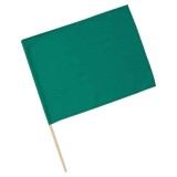 小旗 緑 10本組 グリーン カラー フラッグ 10本セット 運動会 イベント 応援 アーテック 18189