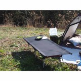 アウトドアコット 2Way ハイタイプ ロータイプ 軽量 収納コンパクト 耐荷重150kg アウトドア ベッド ベンチ スツール 椅子 BBQ ソロキャンプ 運動会 防災グッズ ブラック Mitsukin MOB65HL-BK